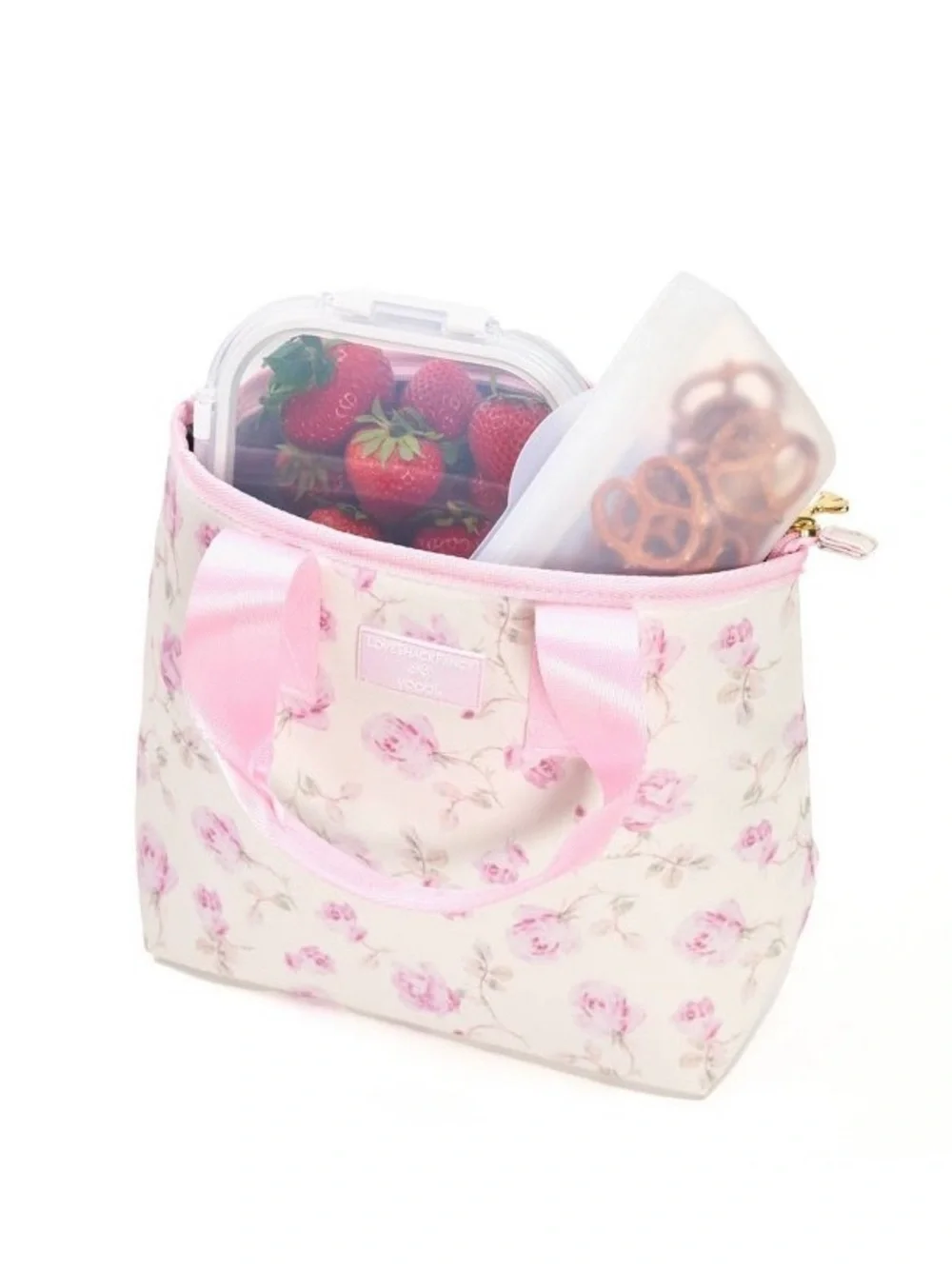 IN-HAND | LoveShackFancy x Target Yoobi Ribbon Rosa Tote, Backpack, and Lunchbox